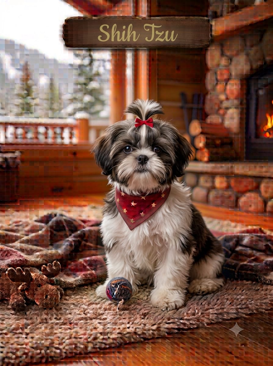 9411137110 Cute Puppy The Sweet and Playful Shih Tzu Dog - Dog in Chennai