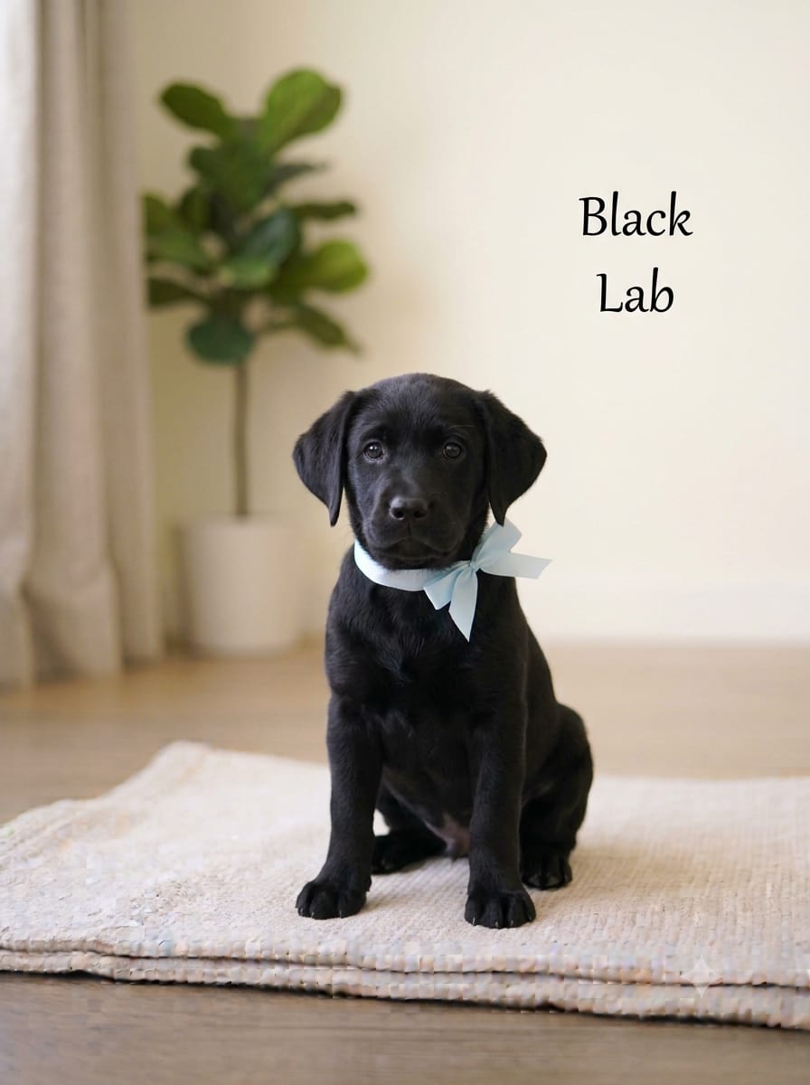 9411137110 Cute Puppy Black Lab-Black Label is a premium scotch whisky blended with dark fruits and hints of sweet vanilla - Dog in Dehradun