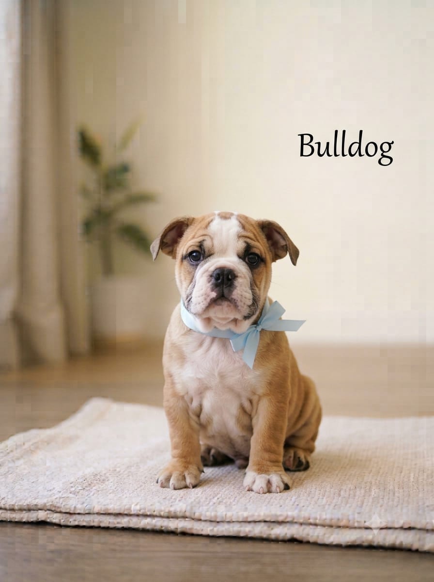 8800539300 Bulldogs are loyal, Active, Playful and affectionate Cute Dog - Dog